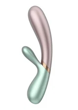 Hot Lover Silicone Warming Dual-Stim Vibrator Waterproof Rechargeable