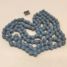 New 420 Chain 132 Links For 70cc 90cc 110cc 125cc Dirt Pit Bike ATV Quad Go Kart