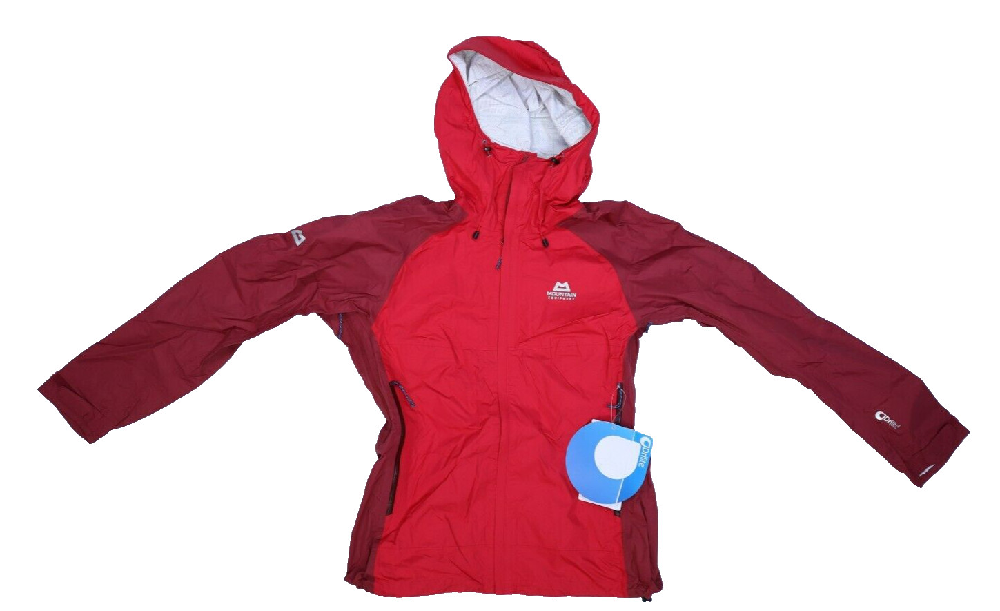 Zeno Jacket Capsicum Tibetan Red Full Zip Packable Womens M
