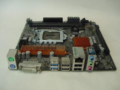 ASROCK H110M-DGS MOTHERBOARD - NO I/O SHIELD OR CMOS BATTERY
