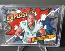 2024 Absolute Football MALACHI CORLEY Explosive RC SSP Case Hit #EX-MCY Jets