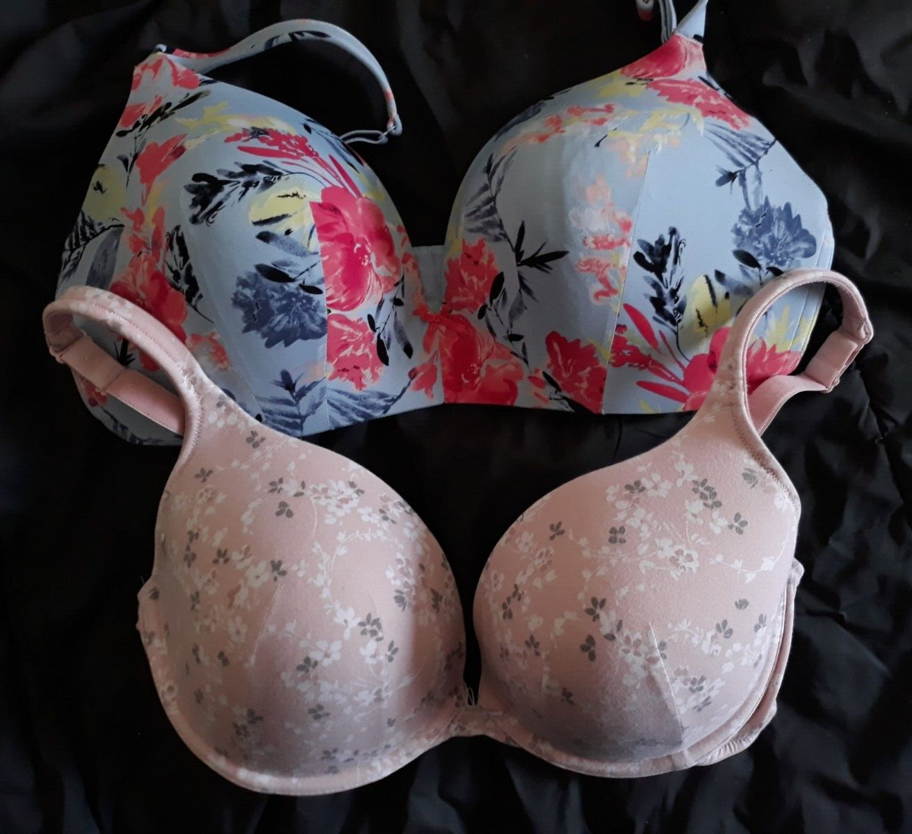 Lot 2 Cacique 38DDD Bras 1 Underwire Boost Plunge 1 W… Gem