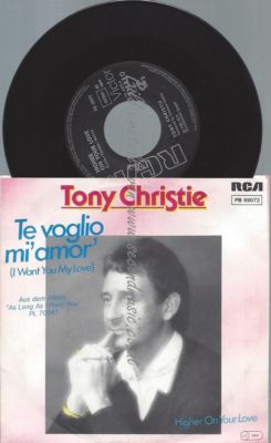 7''  Tony Christie  Te Voglio Mi' Amor'