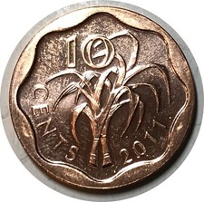 Swaziland 2011 • 10 cents • KM# 57 • BU UNC high grade / Eswatini
