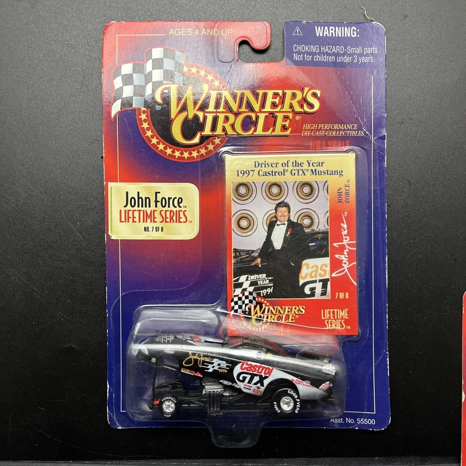 Lote de 10 Surtidos Winner’s Circle John Force 7 Time Cham Castrol GTX Oro Foto 3 de 4