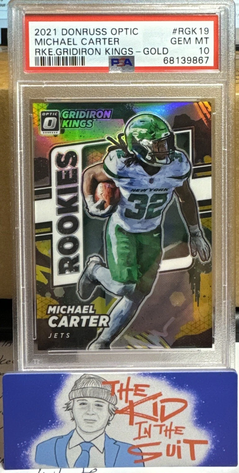 Michael Carter Panini Donruss Optic Rookie Gridiron Kings #RGK19 Base