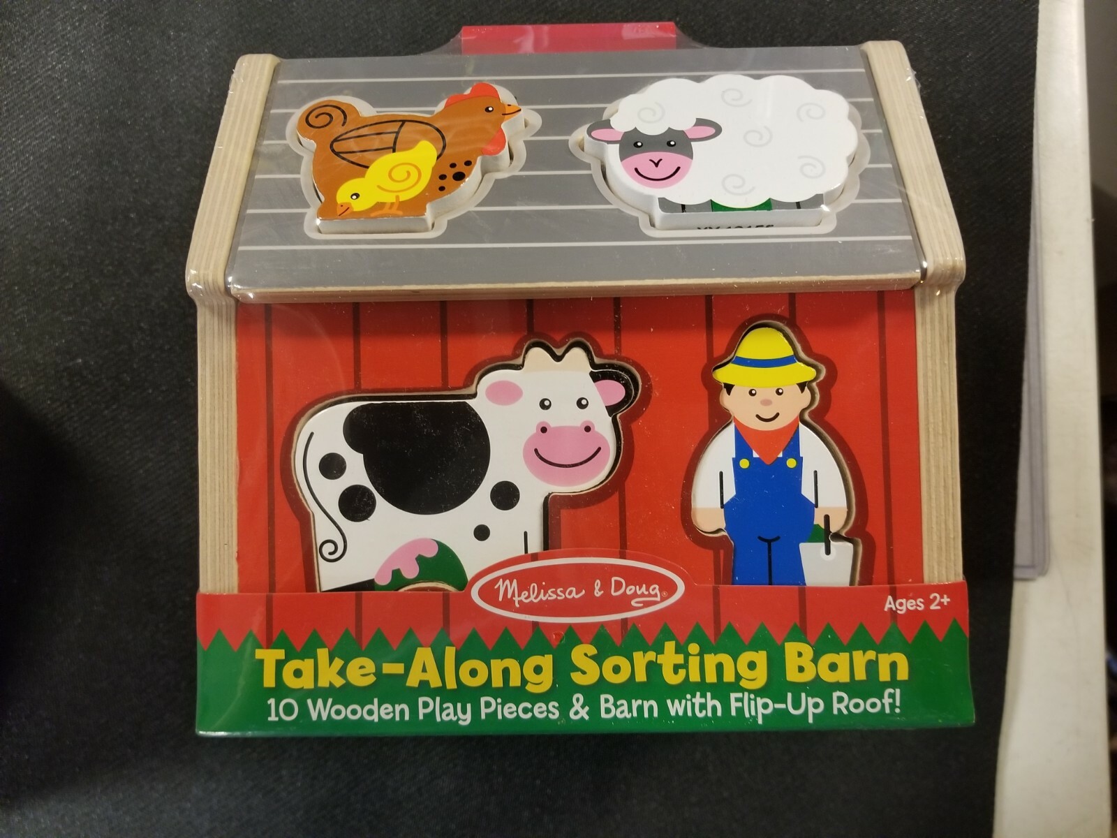 melissa and doug take along sorting barn