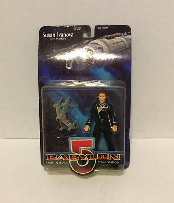 Warner Brothers Susan Ivanova With Starfury Babylon 5 Action Figure  #20026