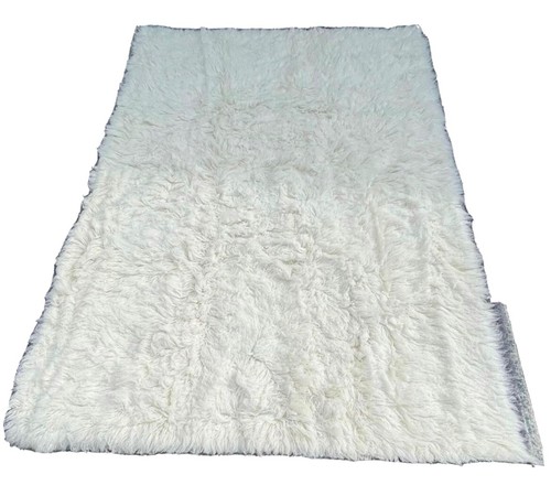 2mx3m FLOKATI 1500g Shaggy Wool Rug - NEW