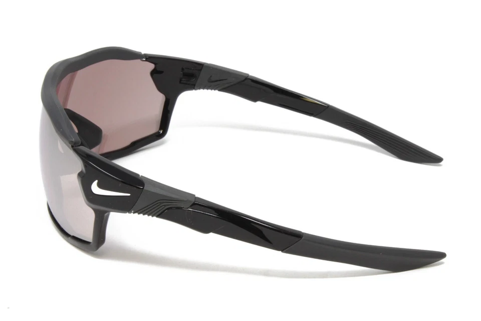 Gafas de sol Nike Show X Rush Team para hombre protector negro lente espejada FD1887-010 Foto 3 de 4