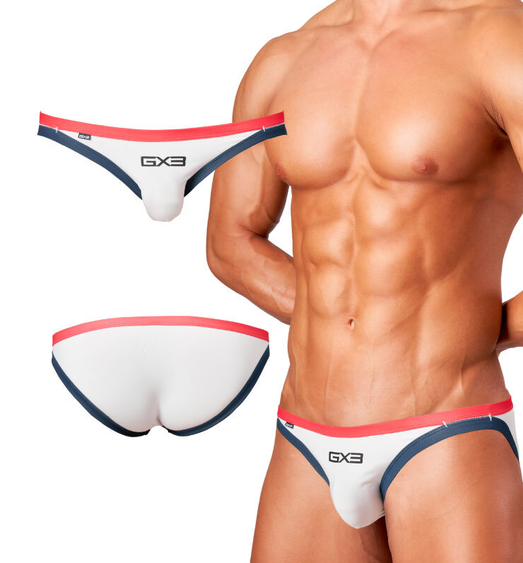 2PACK GX3 MARINE TRICOLOR FIT BIKINI BRIEF JAPAN SEXY UNDERWEAR  K2137