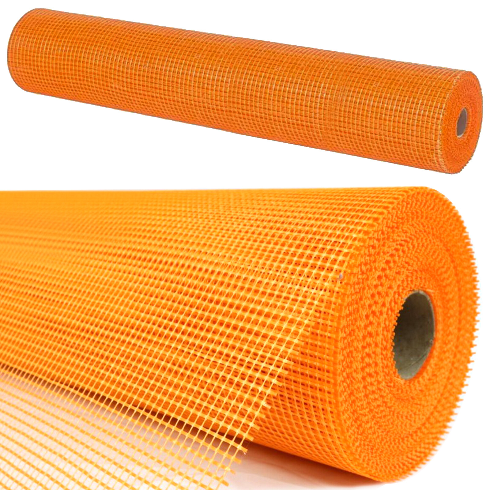 Tela de refuerzo tela de fibra de vidrio tela tela tela de yeso WDVS 50m rollo 165 g aprox. 4x4 mm