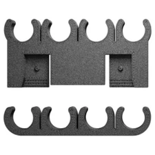 Ford 4 Cylinder Valve Cover Mounted 9mm Black Spark Plug Wire Separator Kit