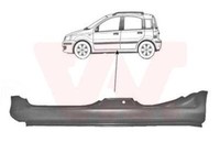 VAN Wezel Seitenschweller Einstiegblech Links Passend FüR Fiat Panda 169 169_