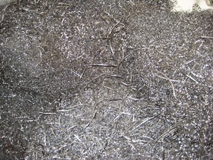 Scrap Titanium from aircraft parts manufacturing, approx 16+ ounces