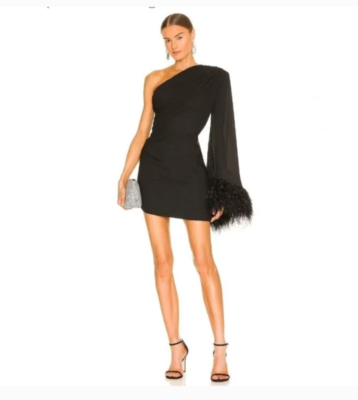 high cut mini dress Women's Vanity A-line Cut-Out Brocade Mini Dress 0/1/2/Customize Black MEAN  BLVD