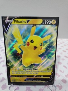 Pokemon TCG - Pikachu V SWSH198 - Black Star Promo - S&S - NM/M