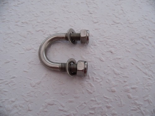 M10 M8 M6 Edelstahl U Bolt Bolzen Bügelschraube Anhänger U Bügel Bugel Mutter