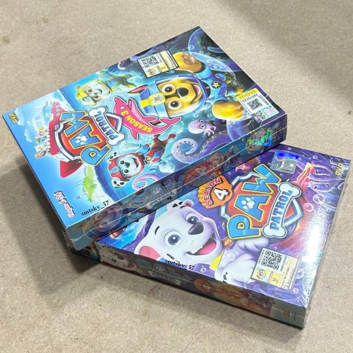 【新品】PAW PATROL DVD BOXシーズン3-4 DVD Anime PAW PATROL Complete Series Season 3 & Season 4 English