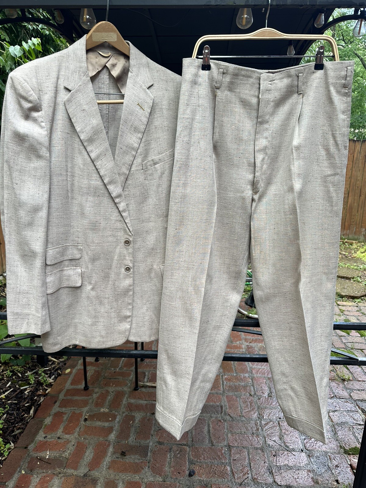 Vintage 1950’s Men’s Summer Weight Suit eBay