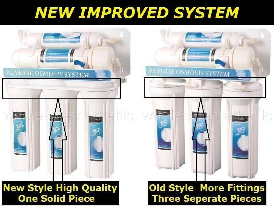 5 Stage Reverse Osmosis Drinking Water System RO Home Purifier ^15 TOTAL FILTERS - Image 3 of 4