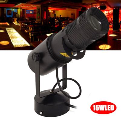 15W LED Followspot Scheinwerfer Bühnenlicht Punktstrahler DJ Disco Beleuchtung