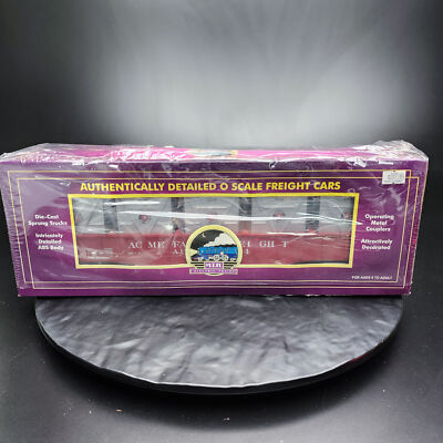 MTH Premier Acme Freight Gondola w/ 5 LCL Containers, 3 Rail New HTF   ️ 