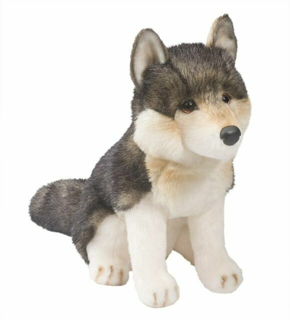 Atka Wolf Douglas 1833 Stuffed Animal Plush Cuddle Christmas for sale online