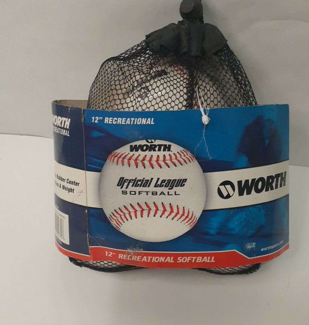 worth 12 inch softballs