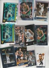 RUDY GOBERT LOT (24) DIFFERENT W/ 2 INSERTS PRIZM HOOPS PULSAR PARALLEL