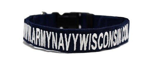 Collares y correas de 1" bordados personalizados SOLO TEXTO para perros! ¡Hecho en Estados Unidos! ¡Envío 24 horas! - Imagen 16 de 29