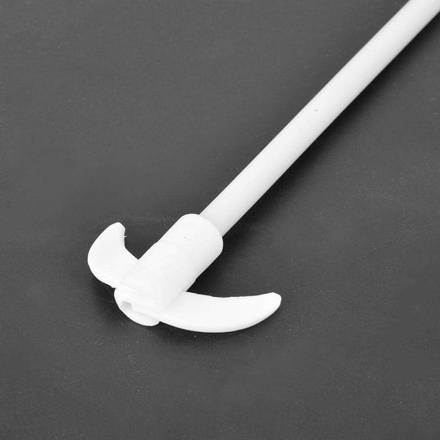 PTFE Coated Stainless Steel Stirring Rod for Laboratory Use L 250mm W