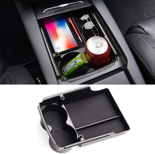 Compatible with Tesla Model X/S Center Console Organizer, Armrest Storage