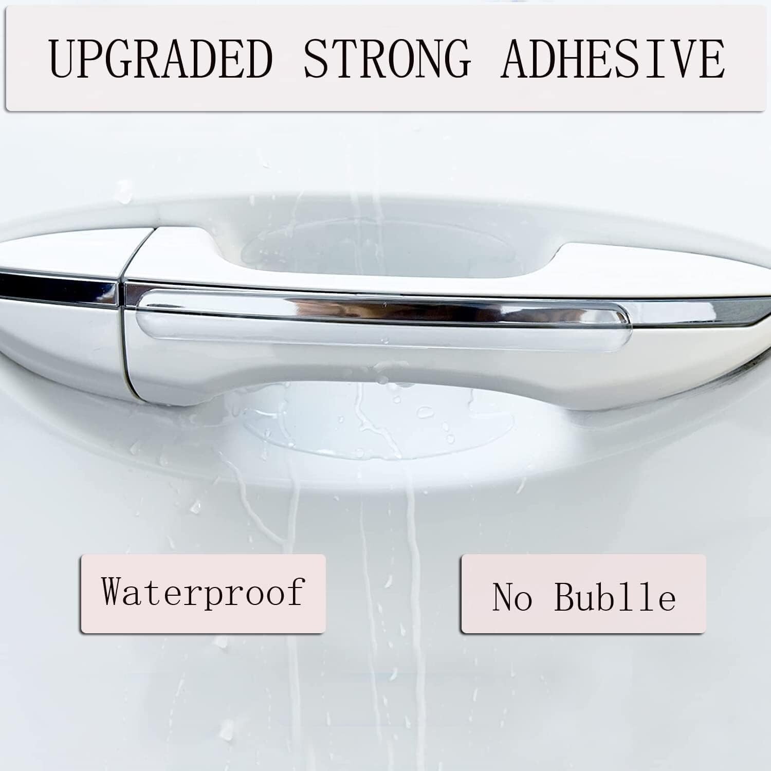 Car Door Handle Protector Stickers,8Pcs Transparent Car Door Handles