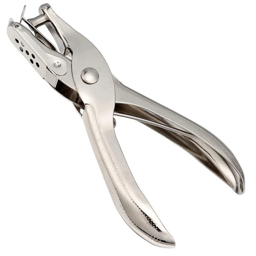 Paper Puncher Single Hole Punch Metal Circle Punches Hand Craft Sheet