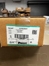 CFPE4IWY Panduit 4-Port Faceplate Single Gang Executive - Off White