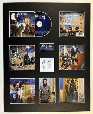 FALL OUT BOY - Signed Autographed - INFINITY ON HIGH - Display Super Deluxe