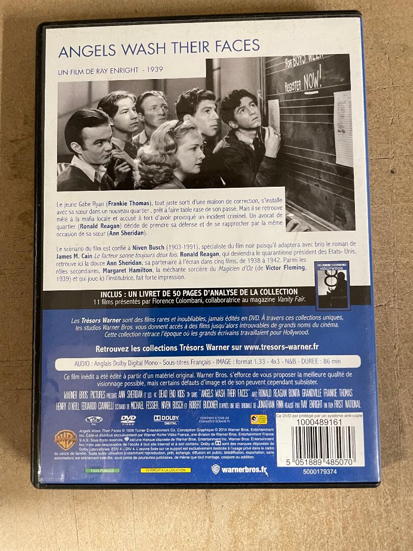ANGELS WASH THEIR FACES DVD LES TRÉSORS WARNER eBay