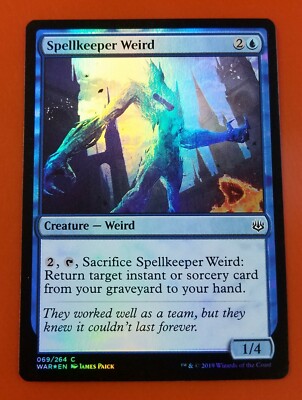 1x Spellkeeper Weird | FOIL | War of the Spark | MTG Magic Cards | eBay