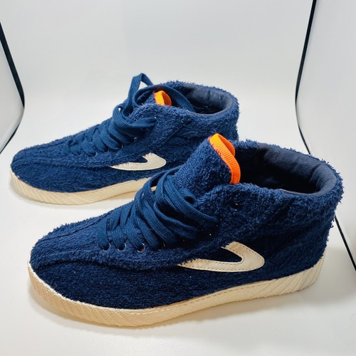 Tretorn Andre 3000 Nylite High Top Frottee Tuch Turnschuhe Herren Größe 6 - Bild 5 von 12