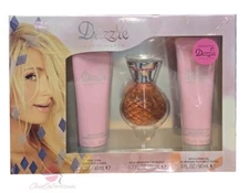 Paris Hilton Dazzle 3 pc Gift Set-1.7 oz EDP SP+3.0 Body Lotion+3.0 Shower Gel