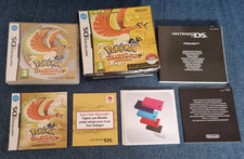 Original Nintendo DS Pokemon Heartgold Outer Box Game Box and Manual - NO GAME