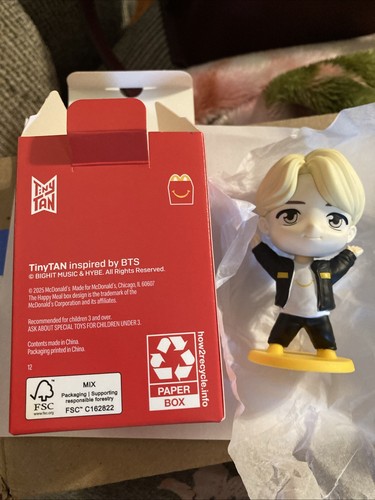 Tiny Tan #12 Jimin BTS x McDonald’s Happy Meal Toy Encore Limited ...