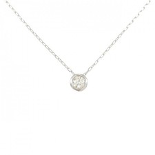 Authentic PT900/PT850 Solitaire Diamond Necklace 0.19CT 260-007-680-7800