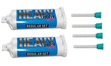 Dental Impression Material VPS Heavy Body Regular Set (2 Cartridge & 4 Tips) PVS