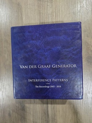 Van Der Graaf Generator  CD BOX SET Interference Patterns Recordings 2005 -2016