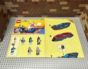 (L-2) LEGO&reg; System Classic Castle Sea Serpent 6057 Instructions Original Packaging Complete!