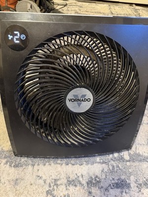 Vornado Black Box Fan w/ Digital Push Button Controls, Adjustable Tilt, Indoor