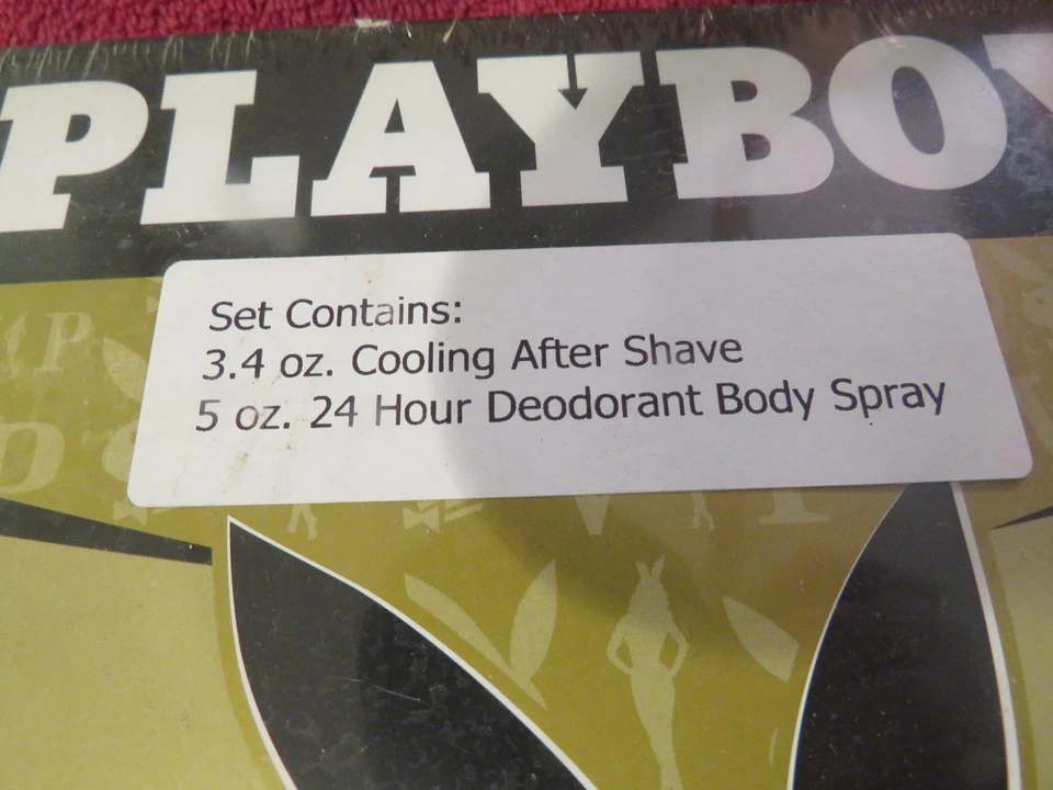 PLAYBOY VIP~ SPRAY CORPORAL REFRESCANTE DESPUÉS DEL AFEITADO Y DESODORANTE~NUEVO EN CAJA Foto 2 de 4