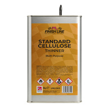 Standard Cellulose Thinner For Car Paint Lacquers Primers 5 Litre - Finish Line